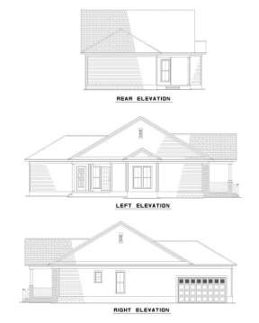 Bungalow House Plan #110-00482 Elevation Photo