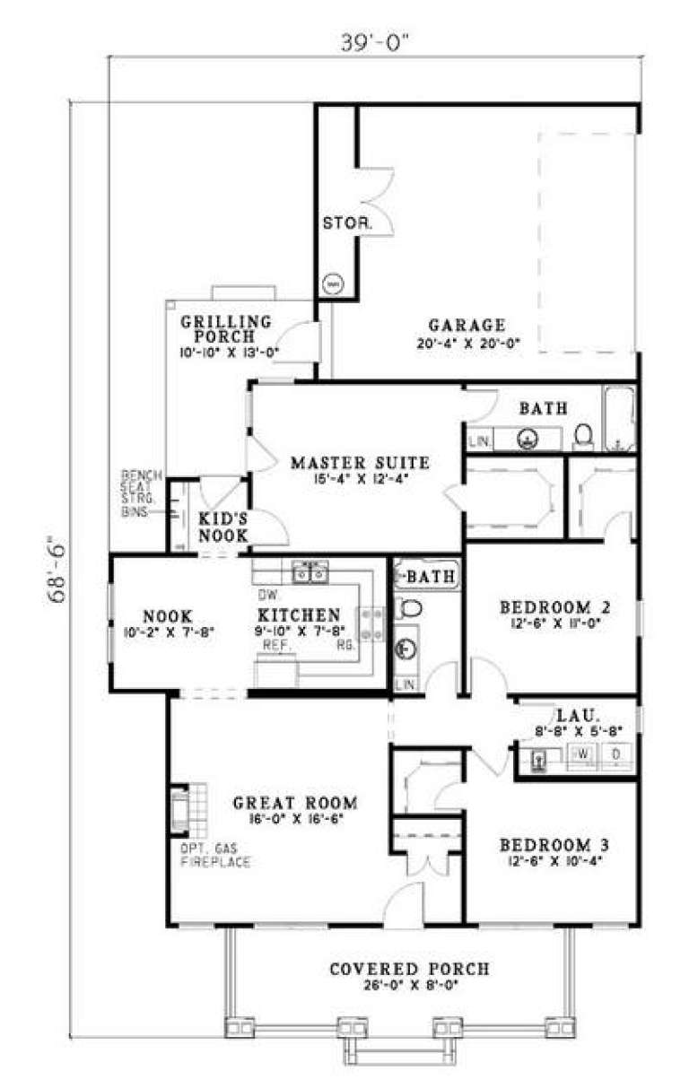 House Plan House Plan #5431 Drawing 1