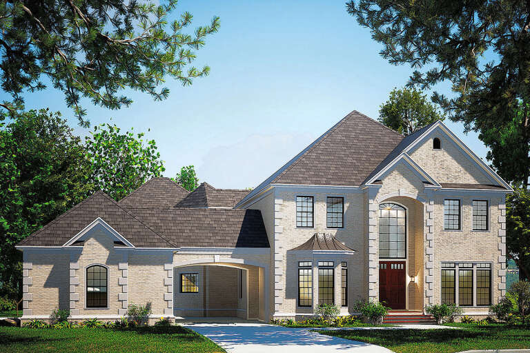 House Plan House Plan #5434 Front Elevation
