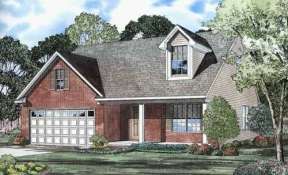 Country House Plan #110-00488 Elevation Photo