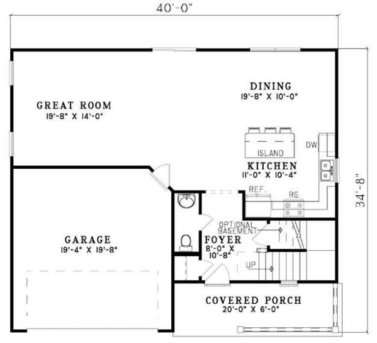House Plan House Plan #5438 Drawing 1