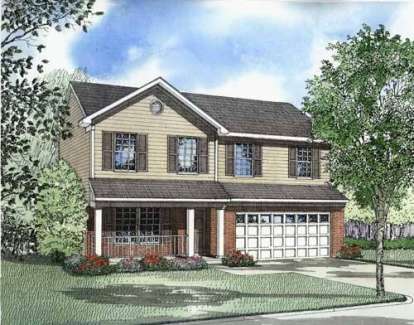 4 Bed, 2 Bath, 1789 Square Foot House Plan - #110-00490