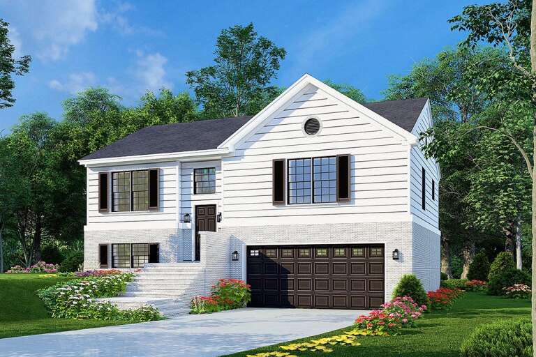 Southern House Plan #110-00492 Elevation Photo