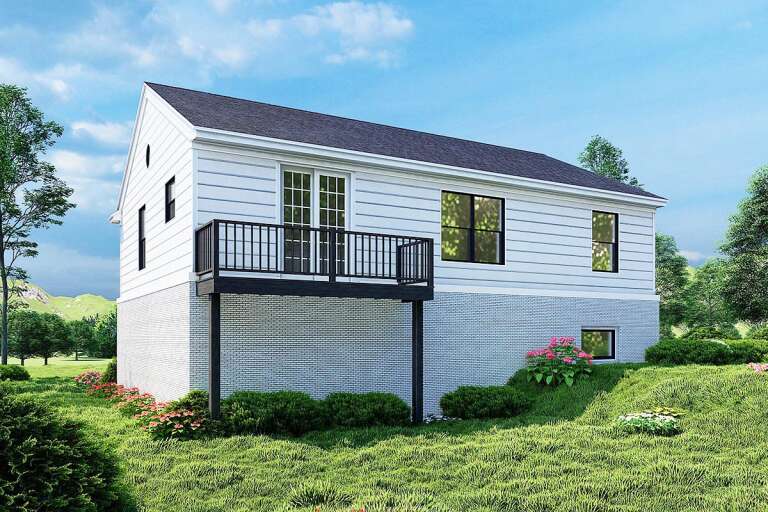 Southern House Plan #110-00492 Elevation Photo