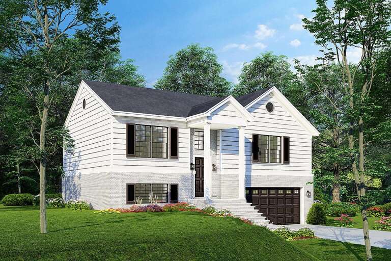 Southern House Plan #110-00492 Elevation Photo