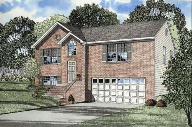 Southern House Plan #110-00492 Elevation Photo