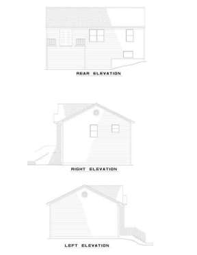 Southern House Plan #110-00492 Elevation Photo