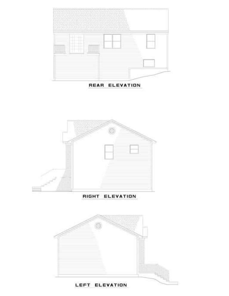 Southern House Plan #110-00492 Elevation Photo