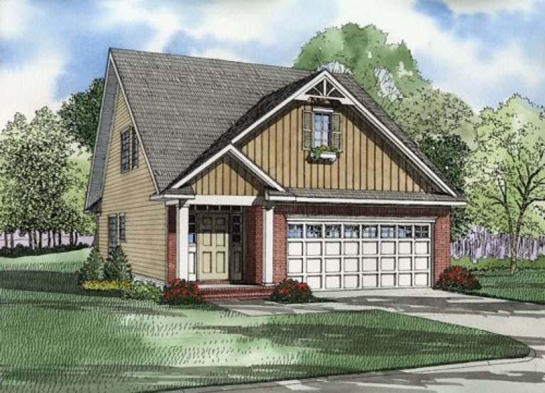House Plan House Plan #5443 Front Elevation
