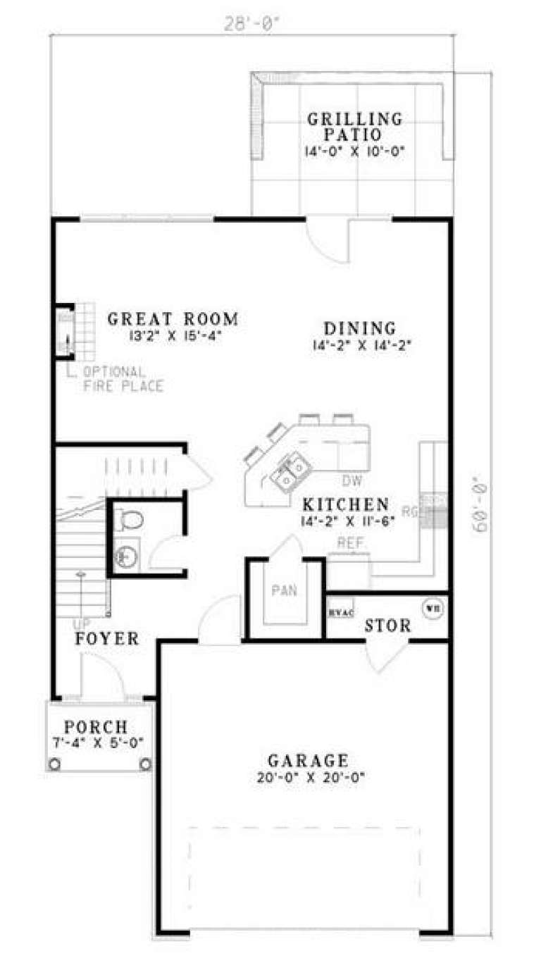 House Plan House Plan #5446 Drawing 1