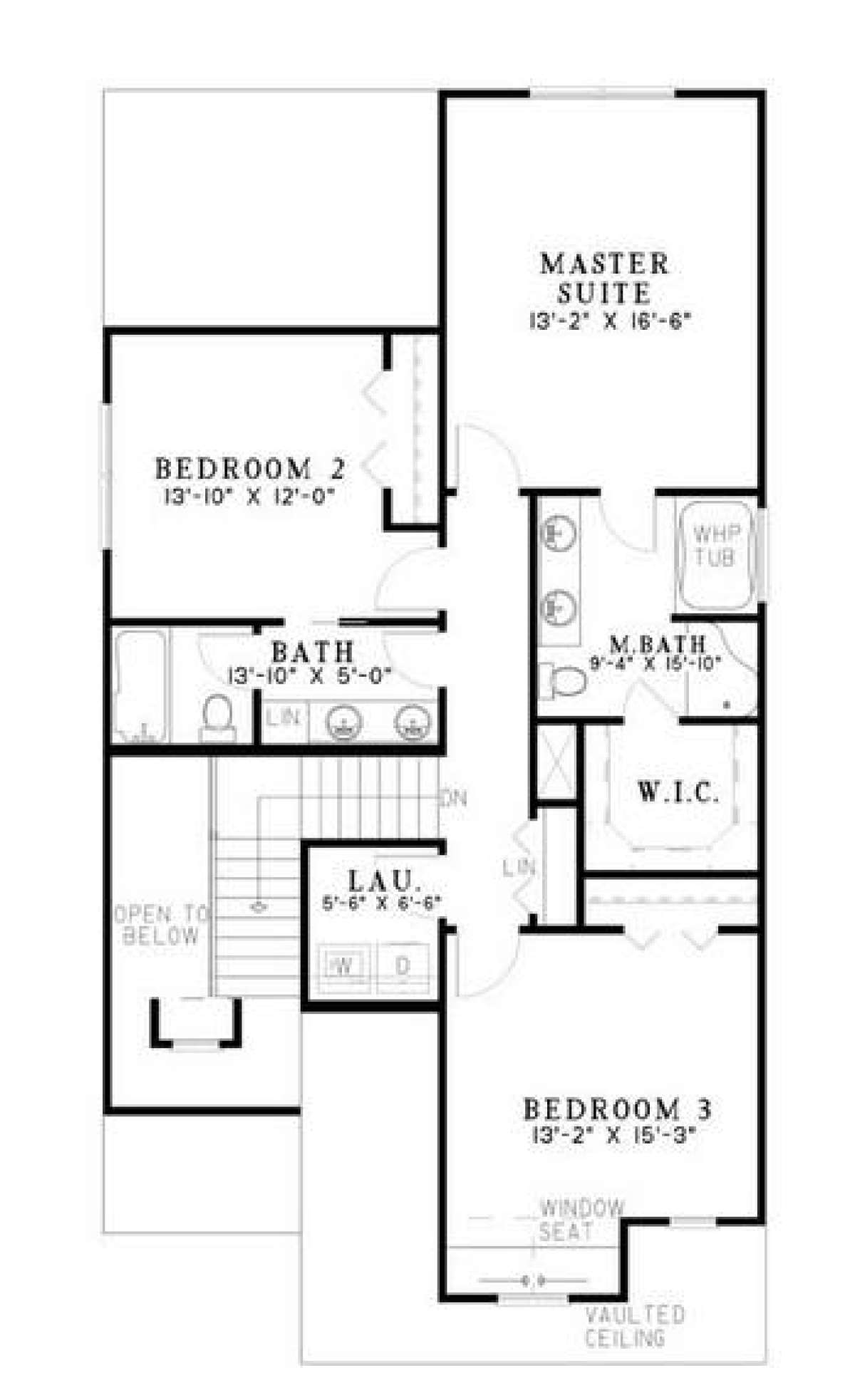 Floorplan 2 for House Plan #110-00498