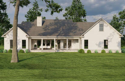 Country House Plan #110-00499 Elevation Photo