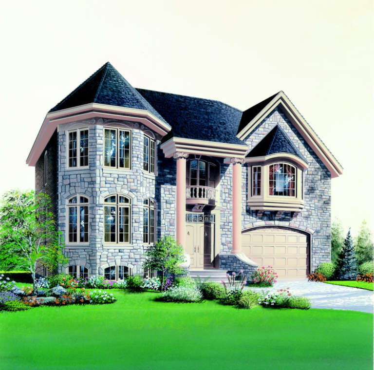 House Plan House Plan #545 Front Elevation