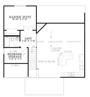 Floorplan 2 for House Plan #110-00502