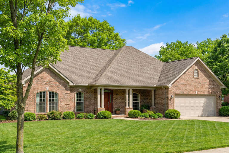 House Plan House Plan #5453 Angled Front Elevation
