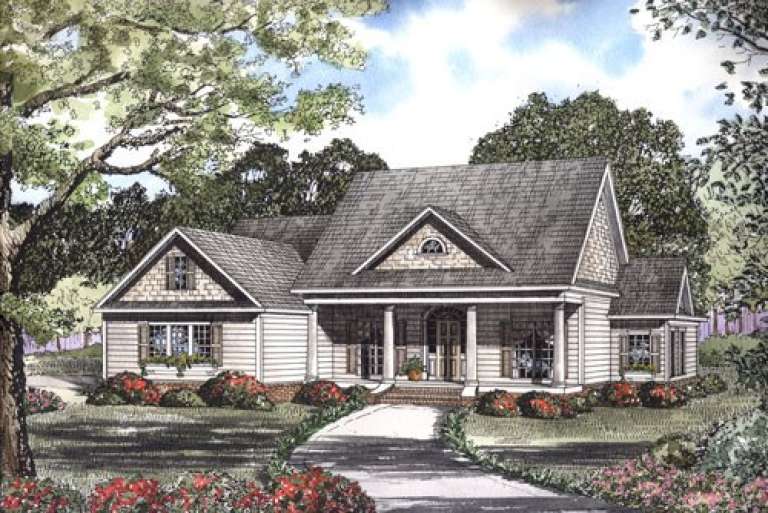 House Plan House Plan #5456 Front Elevation