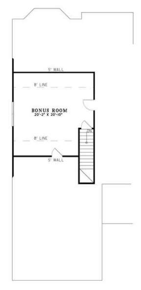 Floorplan 2 for House Plan #110-00507