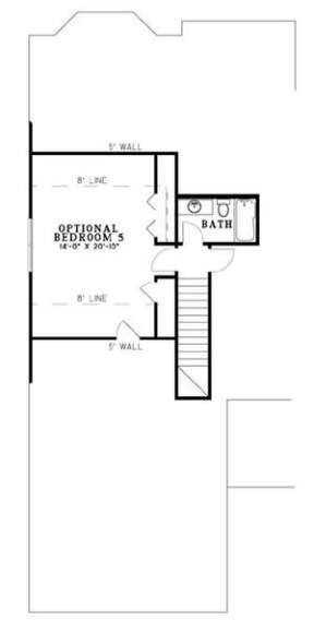 Floorplan 3 for House Plan #110-00507