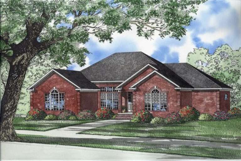 House Plan House Plan #5458 Front Elevation