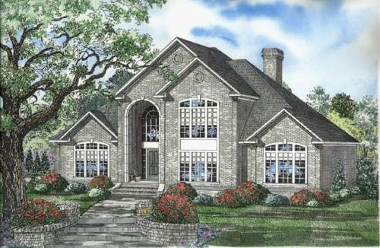 House Plan House Plan #5460 Front Elevation