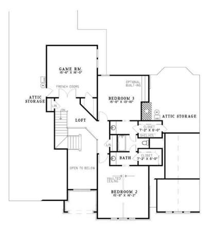 Floorplan 2 for House Plan #110-00511