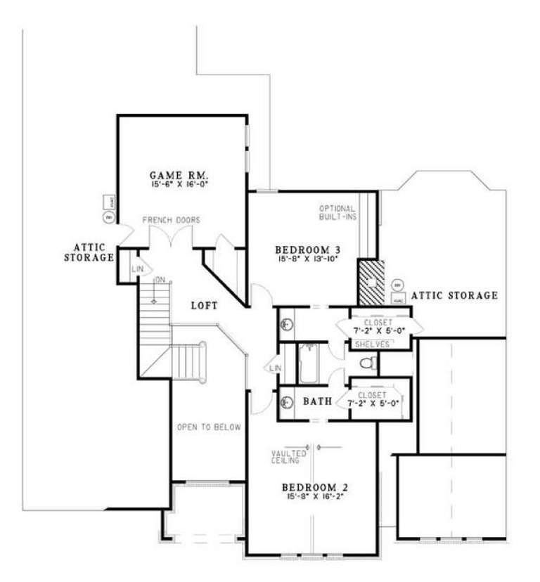 House Plan House Plan #5460 Drawing 2