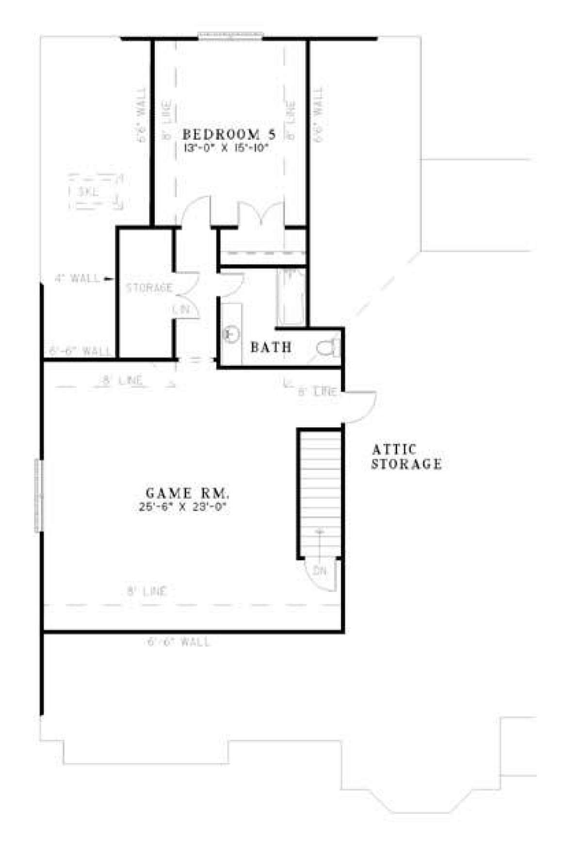 Floorplan 2 for House Plan #110-00512