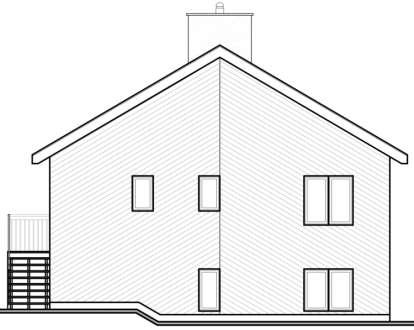 Mountain House Plan #034-00132 Elevation Photo