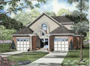 Traditional House Plan #110-00522 Elevation Photo