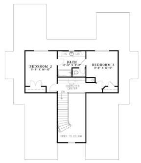 Floorplan 2 for House Plan #110-00522