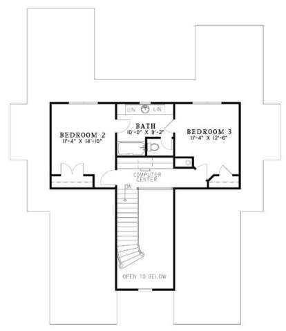 Floorplan 2 for House Plan #110-00522