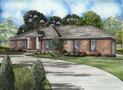 4 Bed, 2 Bath, 2309 Square Foot House Plan - #110-00525
