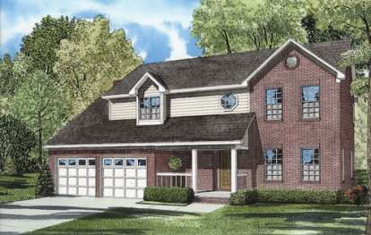 Southern House Plan #110-00527 Elevation Photo