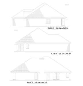 Traditional House Plan #110-00528 Elevation Photo