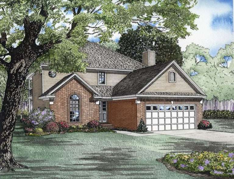 House Plan House Plan #5481 Front Elevation