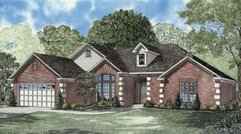 House Plan House Plan #5483 Front Elevation