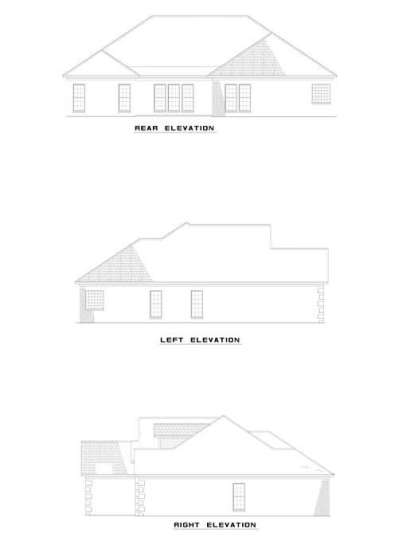 Southern House Plan #110-00534 Elevation Photo