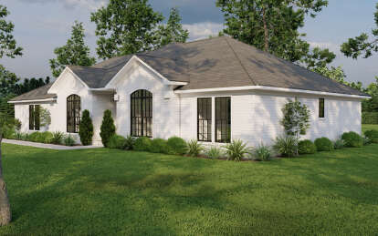 Traditional House Plan #110-00536 Elevation Photo