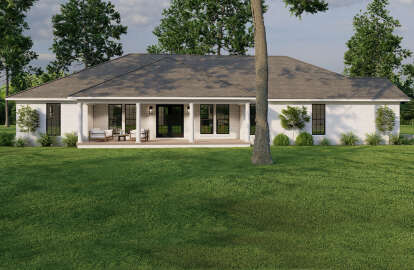Traditional House Plan #110-00536 Elevation Photo