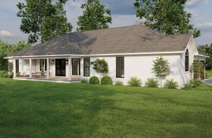 Traditional House Plan #110-00536 Elevation Photo