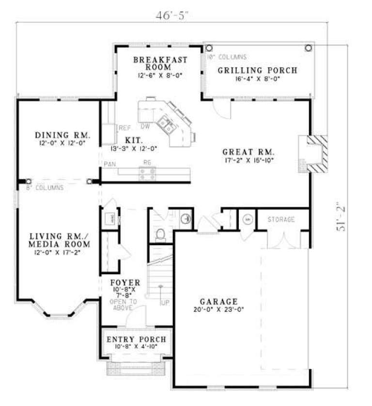 House Plan House Plan #5488 Drawing 1