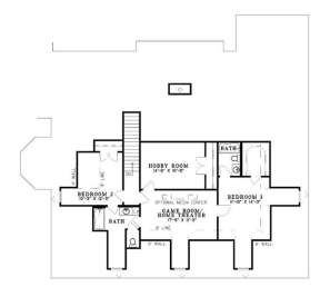 Floorplan 2 for House Plan #110-00541