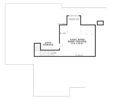 Floorplan 2 for House Plan #110-00545