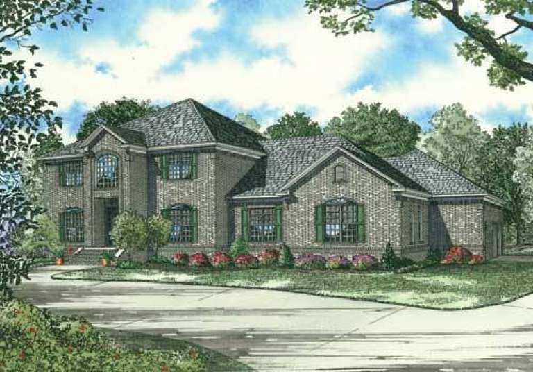 House Plan House Plan #5496 Front Elevation