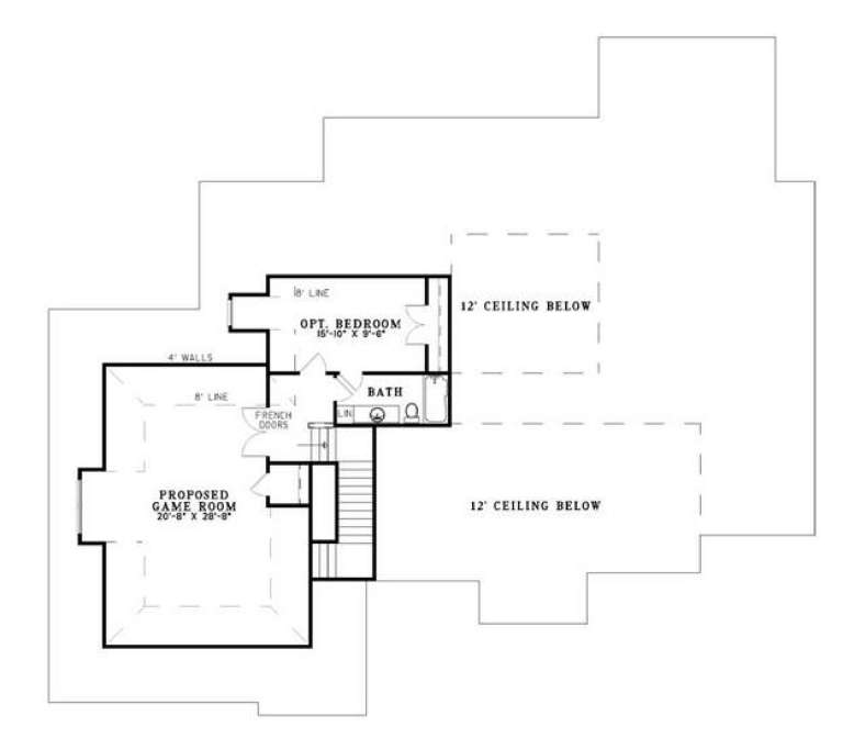 House Plan House Plan #5497 Drawing 2