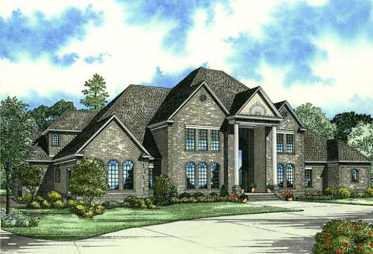 House Plan House Plan #5498 Front Elevation