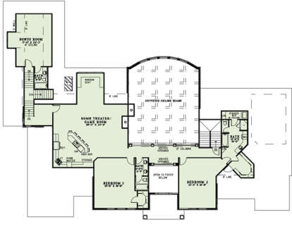 Floorplan 2 for House Plan #110-00549
