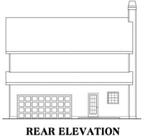 Cottage House Plan #009-00038 Elevation Photo