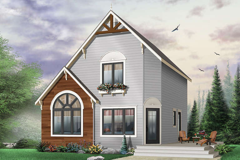 House Plan House Plan #550 Front Elevation