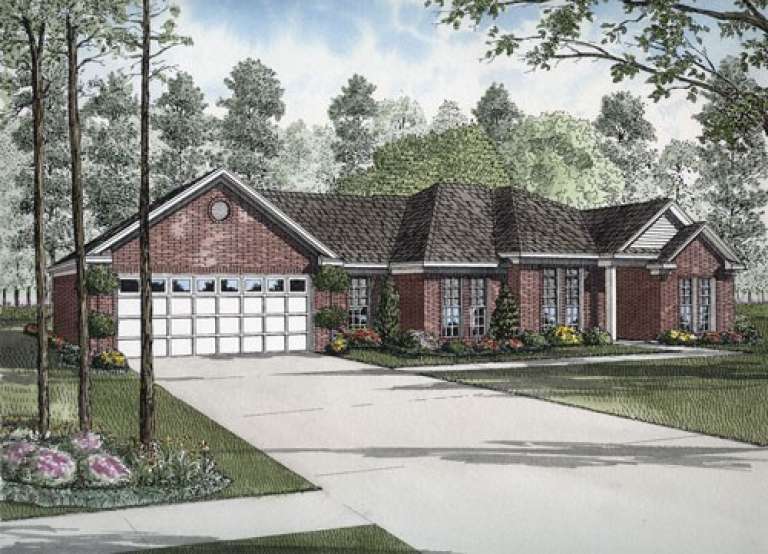 House Plan House Plan #5501 Front Elevation
